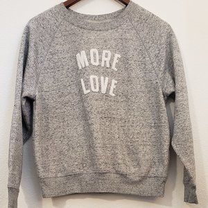 OLD NAVY Women's "MORE LOVE" Crew Neck Sweatshirt
